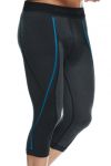Dainese DRY 3/4 letní termoaktivní kalhoty černé/modré vel.L